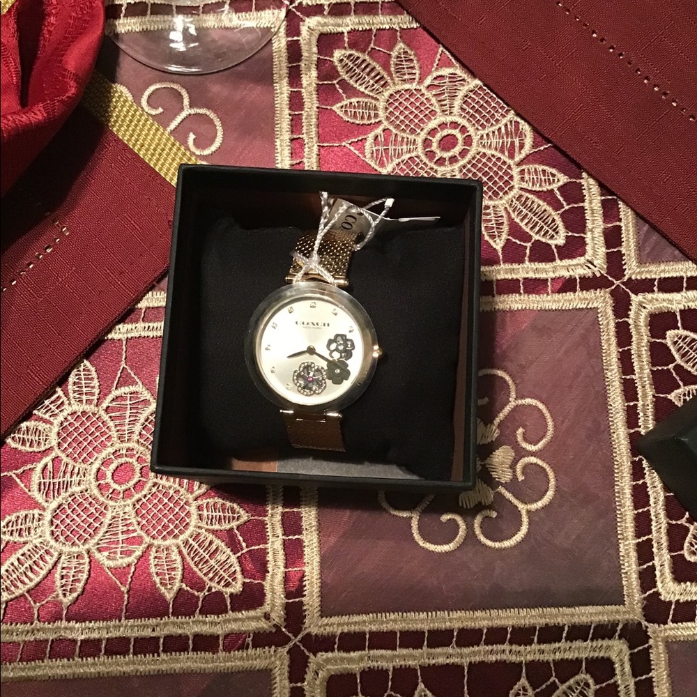 Coach Ladies Park Crystal Watch - Picture 8 of 9